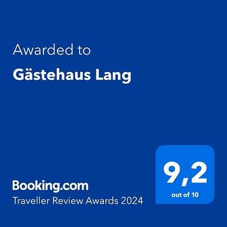 Gaestehaus Lang Wunsiedel Zewnętrze zdjęcie