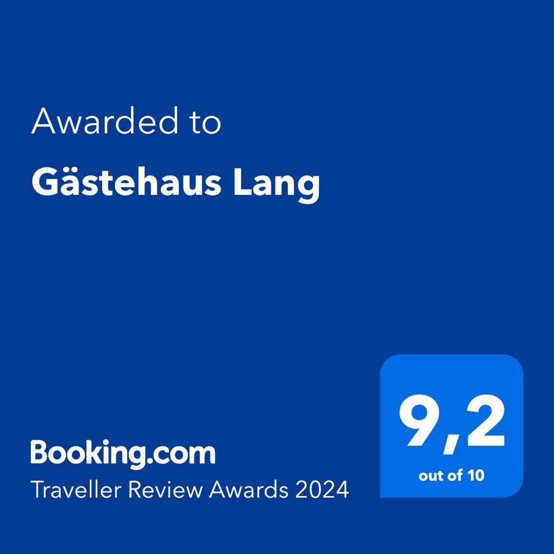 Gaestehaus Lang Wunsiedel Zewnętrze zdjęcie
